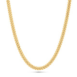 10K 9 mm Solid Gold Miami Cuban Chain with Diamond Lock