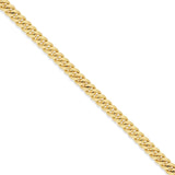 10K 9 mm Solid Gold Miami Cuban Chain with Diamond Lock