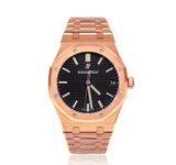 Audemars Piguet Royal Oak 41mm 18K Rose Gold Black Dial