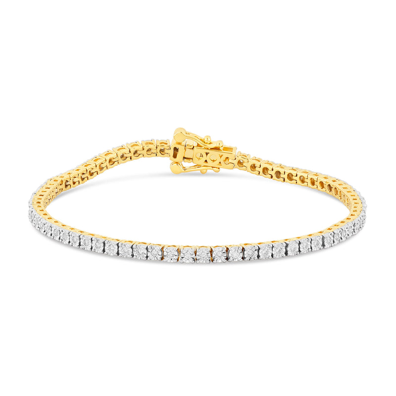 10k Gold Tennis Bracelet