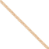 10K Gold Diamond Cuban Chain