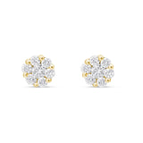 10k White Gold .35ct Diamond Stud Earrings