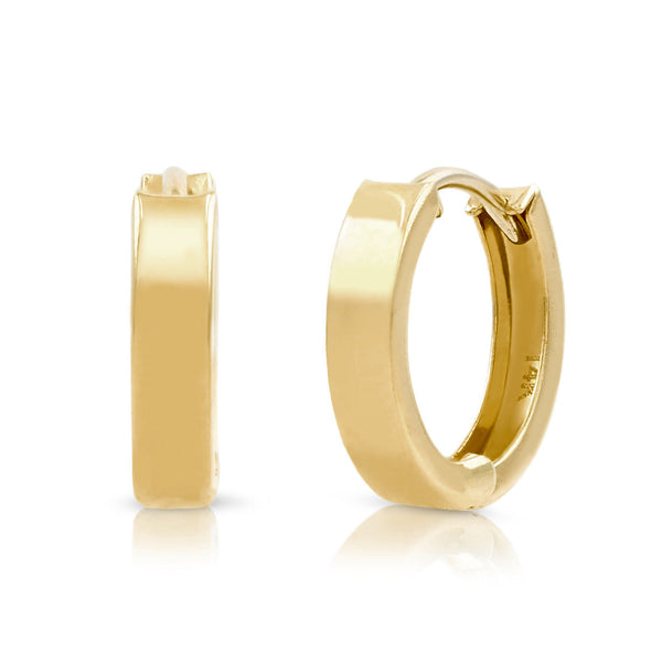 14kt Gold Huggie Earrings