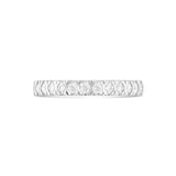 14k White Gold Diamond Eternity Band