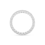 14k White Gold Diamond Eternity Band