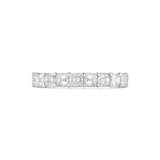 14k White gold Diamond Eternity Band