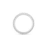 14k White Gold Round Diamond Eternity Band