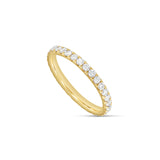 14k Yellow Gold 1.80 mm Diamond Eternity Band