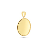 14K Gold Medium Picture Pendant