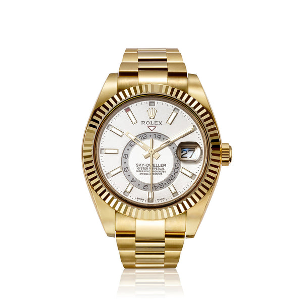 18K Yellow Gold Rolex Sky-Dweller