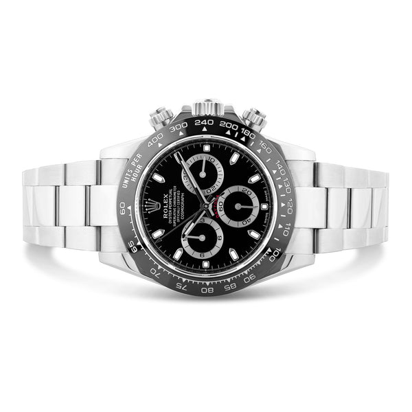 Cosmograph Daytona Men's Black Dial Oystersteel Watch 116500LN-0002