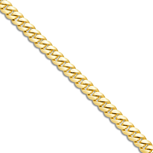 Gold Cuban Chain, 6mm - Shyne Jewelers 10KT Yellow Gold 16" Shyne Jewelers