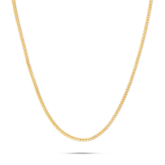 10K Solid Gold 1.25 mm Franco Chain