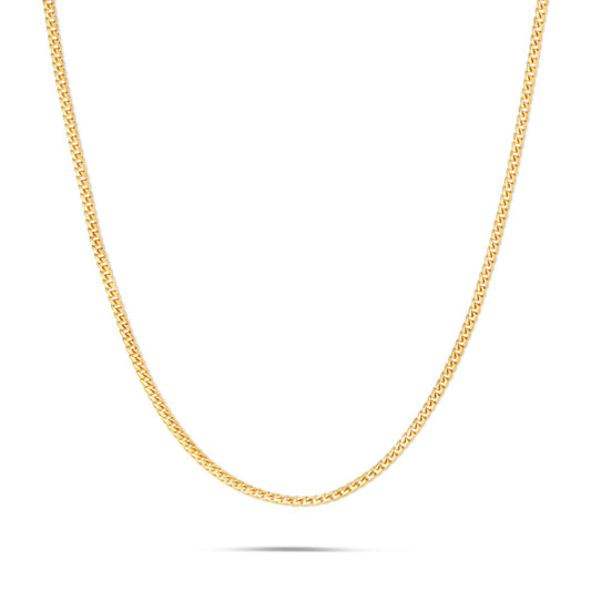 10K Solid Gold 2mm Franco Chain