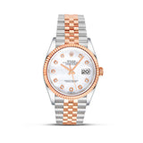 Rolex DateJust 36mm 18K Rose Gold Mother of Pearl