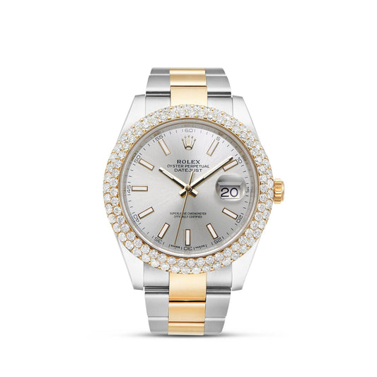 Rolex DateJust 41mm with Diamonds