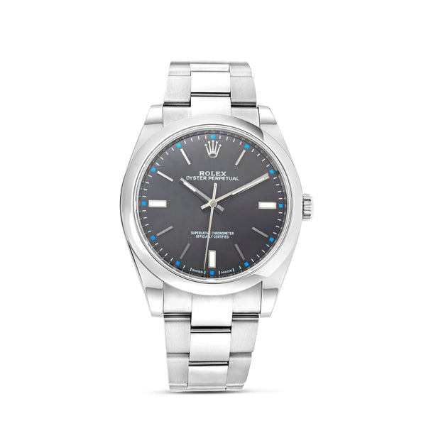 Rolex Oyster Perpetual 39mm Grey Dial