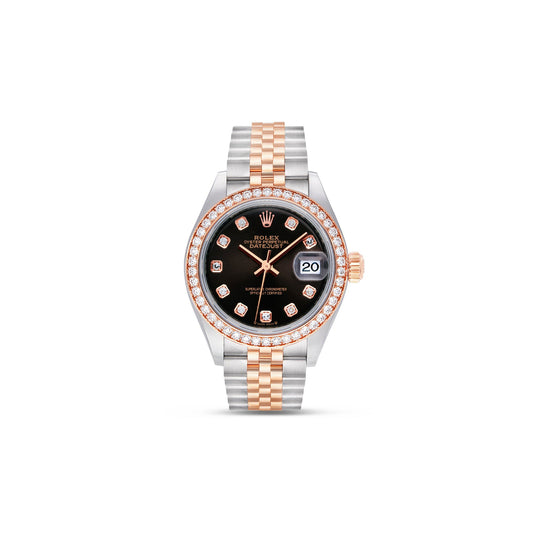 Women's Rolex DateJust 28mm with Diamond bezel