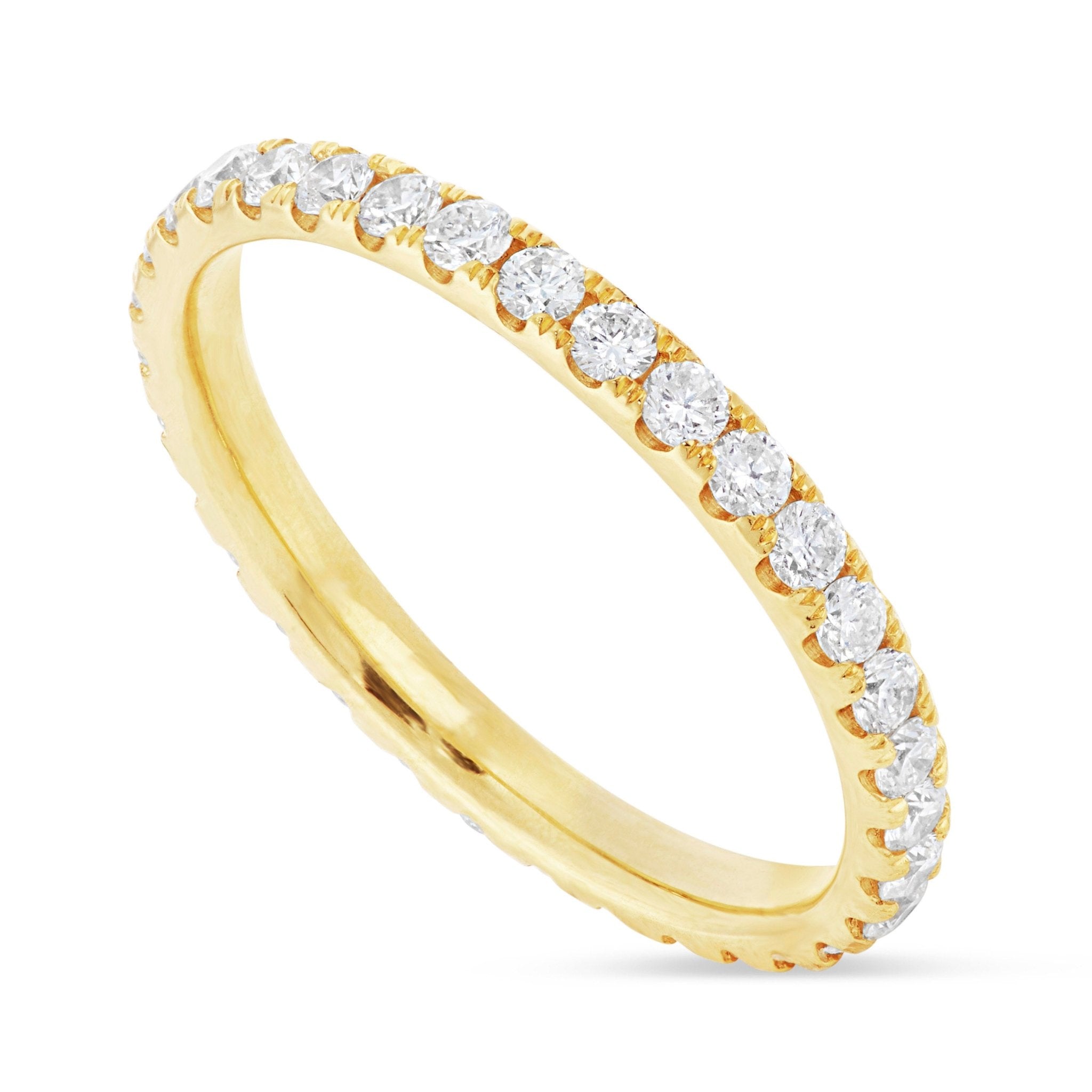 14K Gold 0.86ct Diamond Eternity Band – Shyne Jewelers™