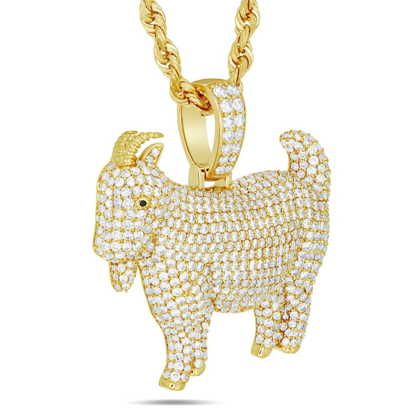 Diamond Goat Pendant - Shyne Jewelers Shyne Jewelers