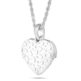 Melting Heart Diamond Pendant, Small - Shyne Jewelers White Gold Shyne Jewelers