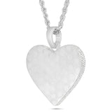 Shyne Collection Diamond Heart Pendant, Medium - Shyne Jewelers White Gold Shyne Jewelers