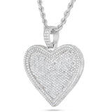 Shyne Collection Diamond Heart Pendant, Medium - Shyne Jewelers White Gold Shyne Jewelers