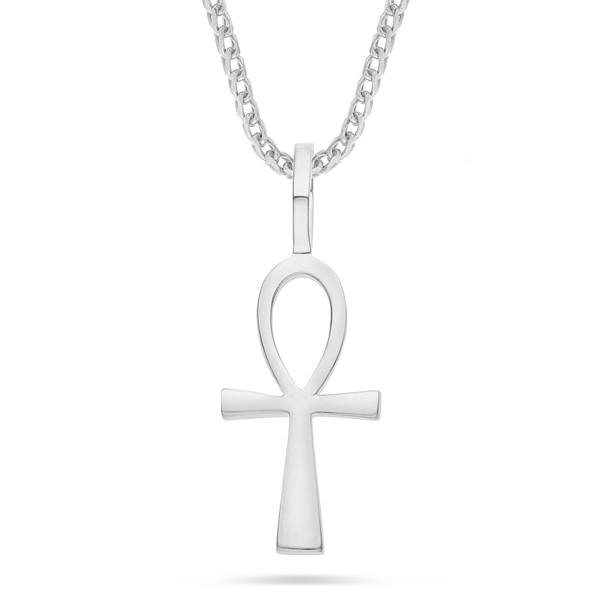 Shyne Collection 14K Gold Small Ankh Pendant – SHYNE JEWELERS