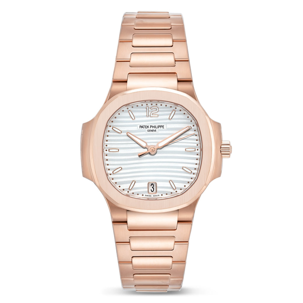 18K Rose Gold Patek Philippe Nautilus 35.2mm – SHYNE JEWELERS